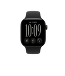 Apple Watch Series 12 GPS + Cellular 42mm Cassa in alluminio nero con cinturino Sport nero - S/M - EUROBABYLON