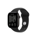 Apple Watch Series 12 GPS + Cellular 42mm Cassa in alluminio nero con cinturino Sport nero - S/M - EUROBABYLON