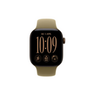 Apple Watch Series 12 GPS + Cellular 42mm Dark Bronze Aluminium Case with Olive Sport Band - S/M