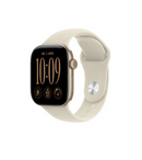 Apple Watch Series 12 GPS + Cellular 42mm Light Gold Aluminium Case with Sand Sport Band - S/M - EUROBABYLON