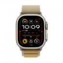 Apple Watch Ultra 2 GPS + Cellular 49mm Cassa in Titanio con Tan Alpine Loop - Small - EUROBABYLON