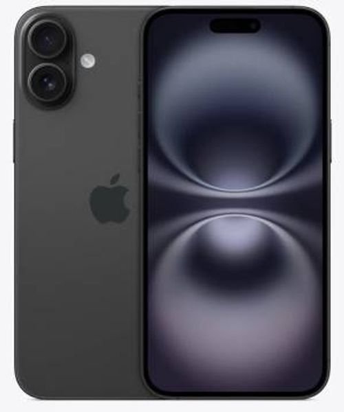 Apple iPhone 16 Plus 128GB 6.7" Black MXVU3HN/A - EUROBABYLON