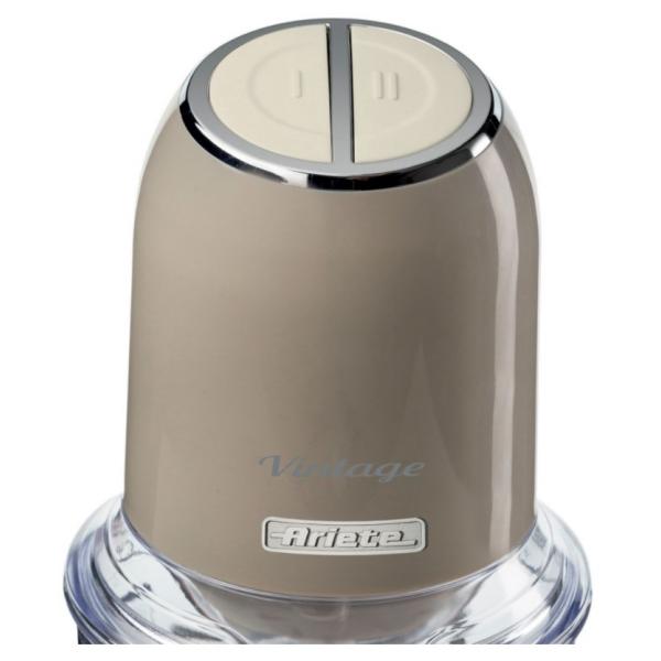 Ariete Tritatutto verticale 0438 Vintage 2 velocità 600ml 400W Beige - EUROBABYLON