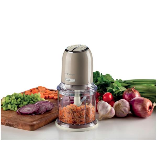 Ariete Tritatutto verticale 0438 Vintage 2 velocità 600ml 400W Beige - EUROBABYLON