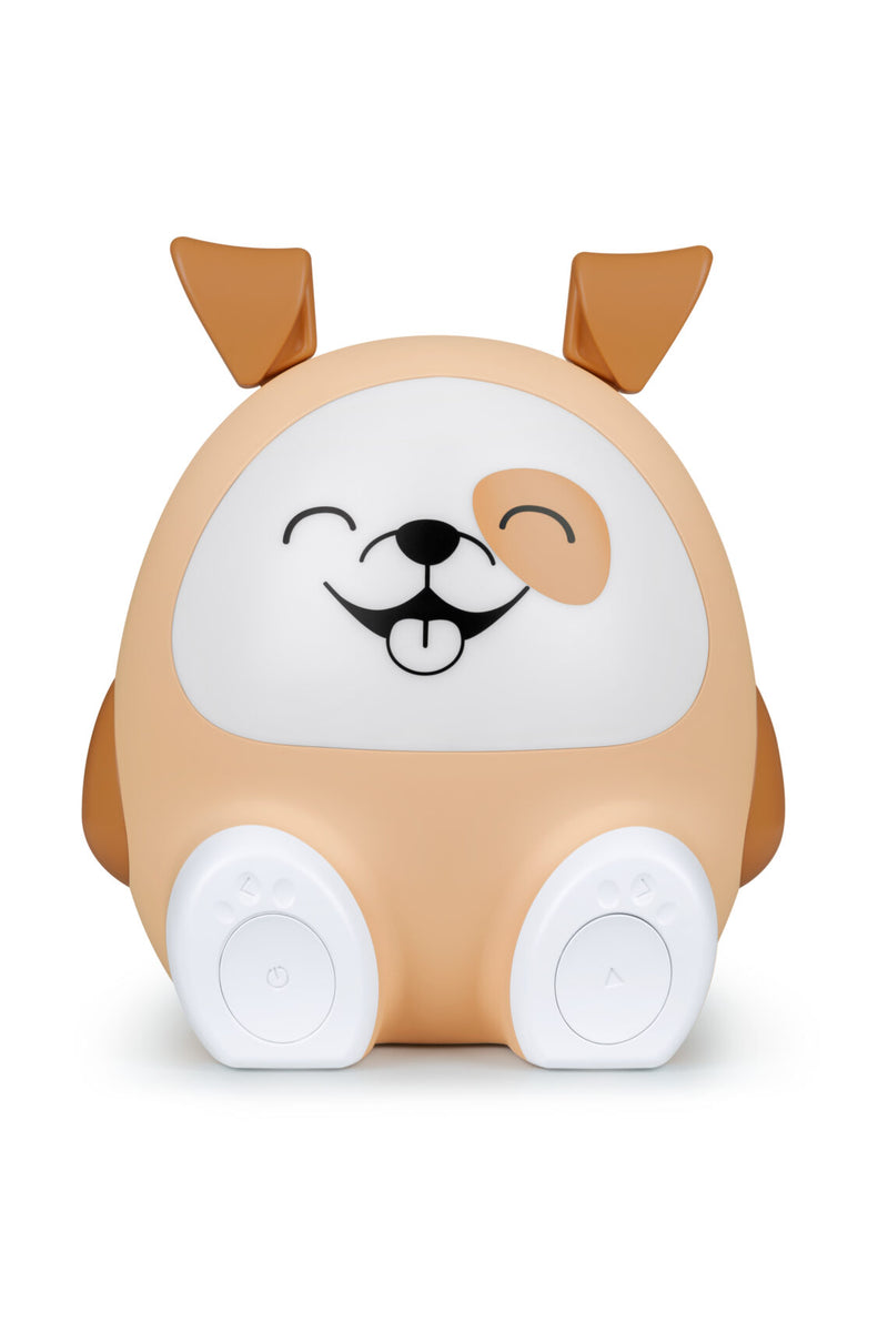 BIGBEN KIDS WIRELESS BT SPEAKER WITH BROWN DOG SHAPE NIGHT LIGHT BTKIDSDOG - EUROBABYLON