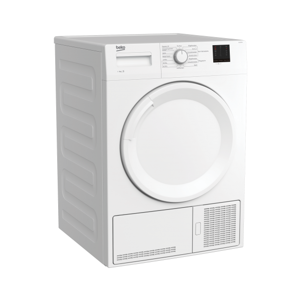 Beko DCU 8230 N asciugatrice Libera installazione Caricamento frontale 8 kg B Bianco - EUROBABYLON