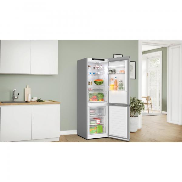 Bosch KGN362LBF frigorifero con congelatore Libera installazione 321 L B Acciaio inox - EUROBABYLON