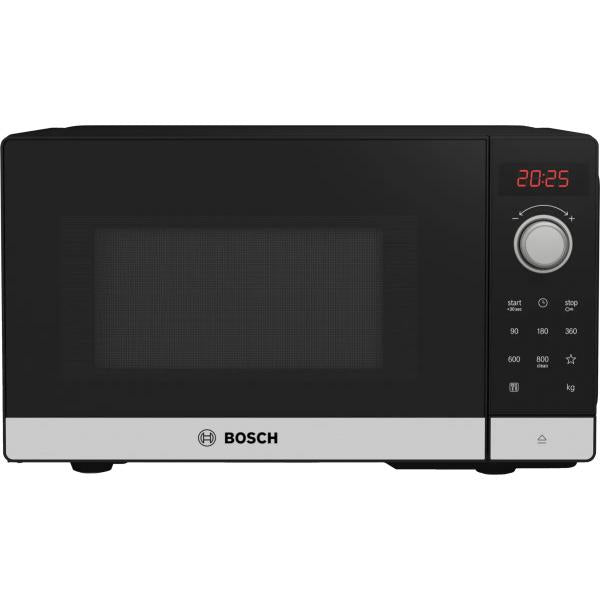 Bosch Serie 2 FFL023MS2 forno a microonde Nero, Acciaio inox Solo microonde Superficie piana 20 L 800 W - EUROBABYLON