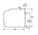 Bosch Serie 4 HBA514BB3 forno 71 L Nero - EUROBABYLON