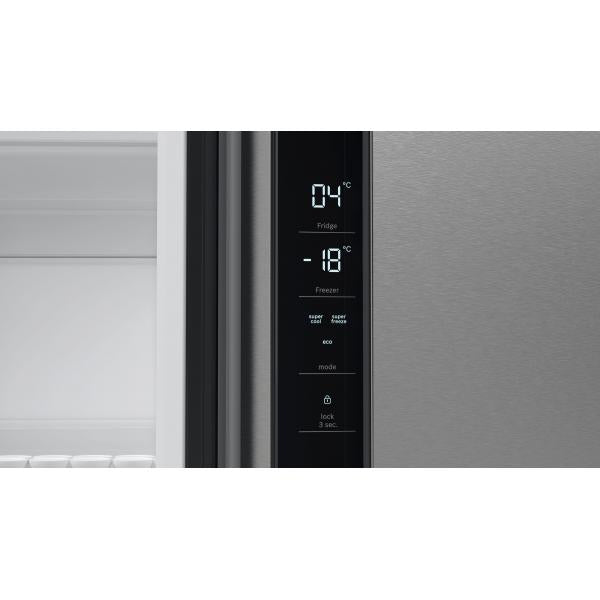Bosch Serie 4 KFN96VPEA Frigorifero multidoor da libera installazione 183 x 90.5 cm Acciaio spazzolato anti-impronta Classe E - EUROBABYLON