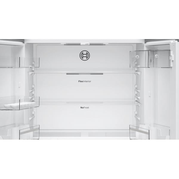 Bosch Serie 4 KFN96VPEA Frigorifero multidoor da libera installazione 183 x 90.5 cm Acciaio spazzolato anti-impronta Classe E - EUROBABYLON