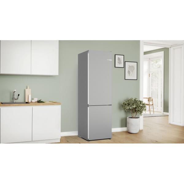 Bosch Serie 4 KGN392LBF frigorifero con congelatore Libera installazione 363 L B Acciaio inox - EUROBABYLON