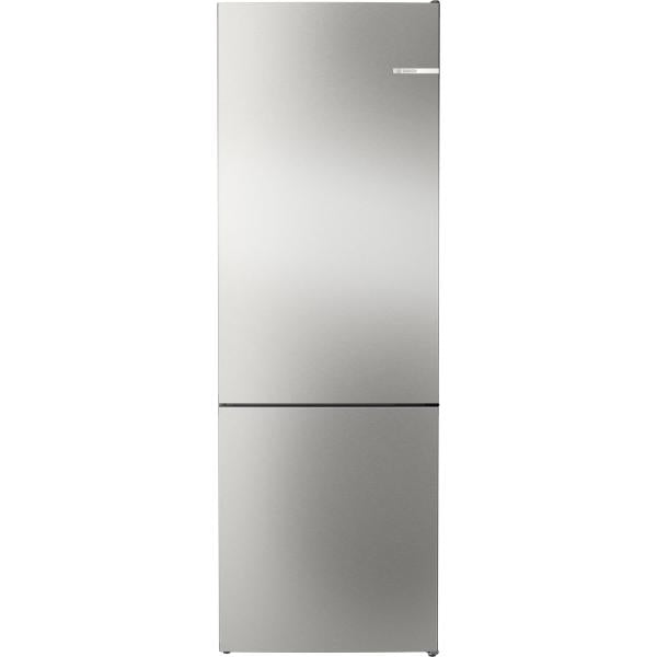 Bosch Serie 4 KGN492IAF , Frigorifero combinato da libera installazione, 203 x 70 cm, Acciaio spazzolato anti-impronta Classe A - EUROBABYLON