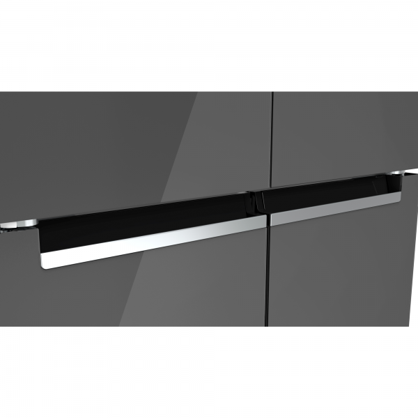 Bosch Serie 4 KMC85LEEA frigorifero side-by-side Libera installazione 547 L E Grigio - EUROBABYLON