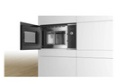 Bosch Serie 6 BFL524MS0 forno a microonde Nero, Acciaio inox Solo microonde Da incasso 20 L 800 W - EUROBABYLON