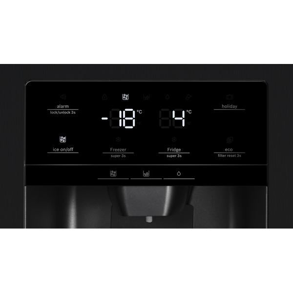 Bosch Serie 6 KAD93ABEP frigorifero side-by-side Libera installazione 562 L E Nero - EUROBABYLON
