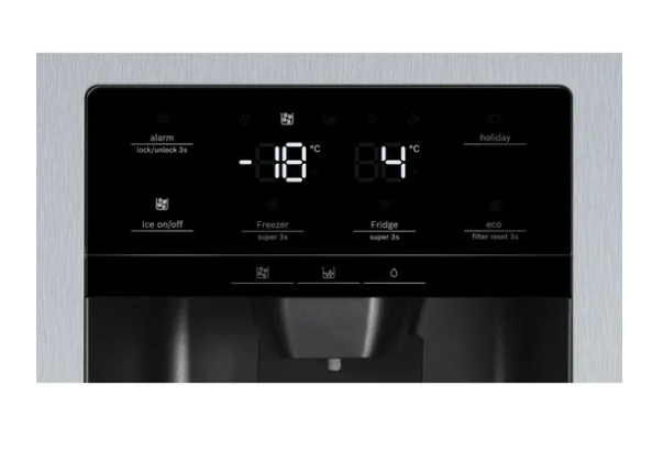 Bosch Serie 6 KAG93AIEP frigorifero side-by-side Libera installazione 560 L E Acciaio inox - EUROBABYLON
