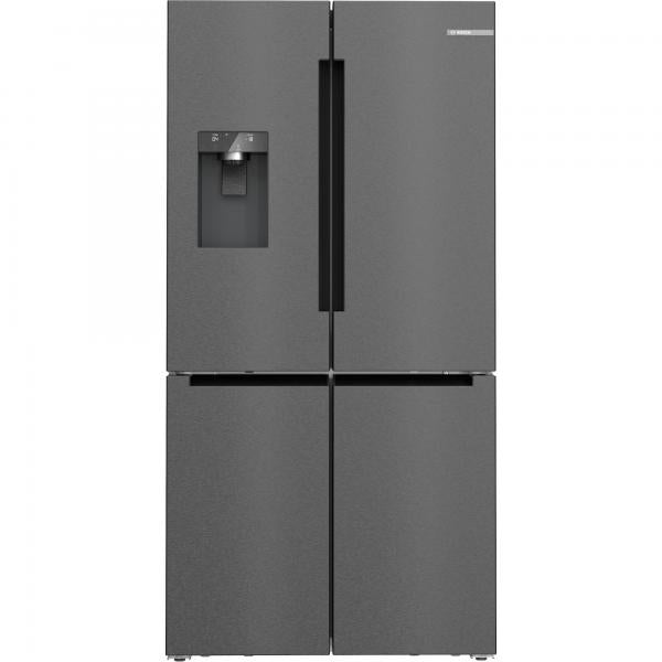 Bosch Serie 6 KFI96AXEA frigorifero side-by-side Libera installazione 574 L E Nero, Acciaio inox - EUROBABYLON