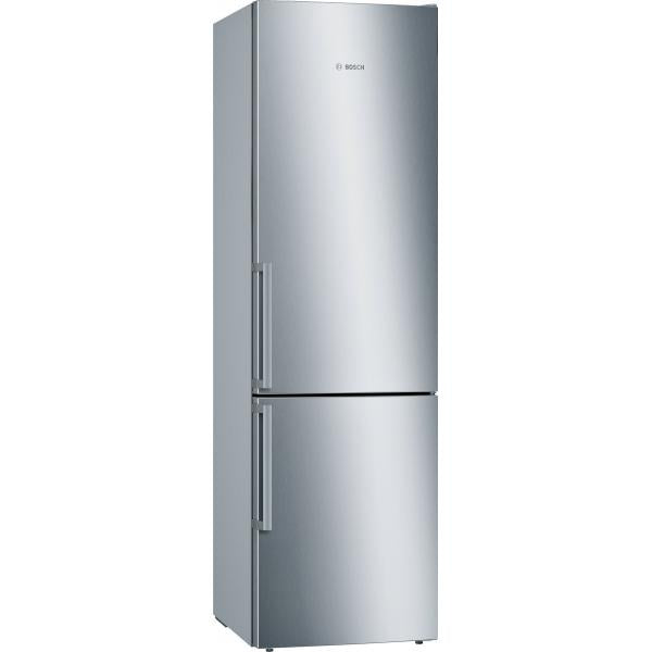 Bosch Serie 6 KGE398IBP frigorifero con congelatore Libera installazione 343 L B Acciaio inox - EUROBABYLON