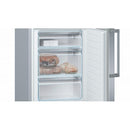 Bosch Serie 6 KGE398IBP frigorifero con congelatore Libera installazione 343 L B Acciaio inox - EUROBABYLON