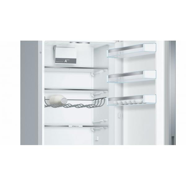 Bosch Serie 6 KGE39AICA frigorifero con congelatore Libera installazione 343 L C Acciaio inox - EUROBABYLON