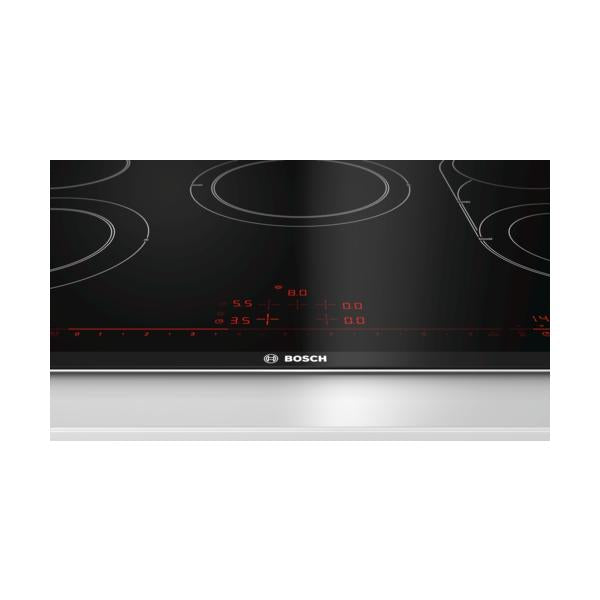 Bosch Serie 8 PKM875DP1D piano cottura Nero, Acciaio inossidabile Da incasso Ceramica 5 Fornello(i) - EUROBABYLON