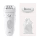 Braun Epilatore Elettrico Silk-èpil Wet-Dry SE5011 Bianco - EUROBABYLON