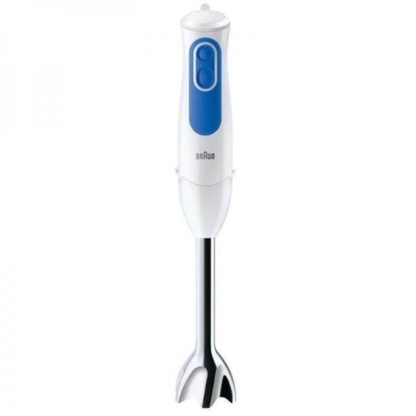 Braun Frullatore ad Immersione MQ3005WH 2 Velocità 700W Bianco/Blu - EUROBABYLON