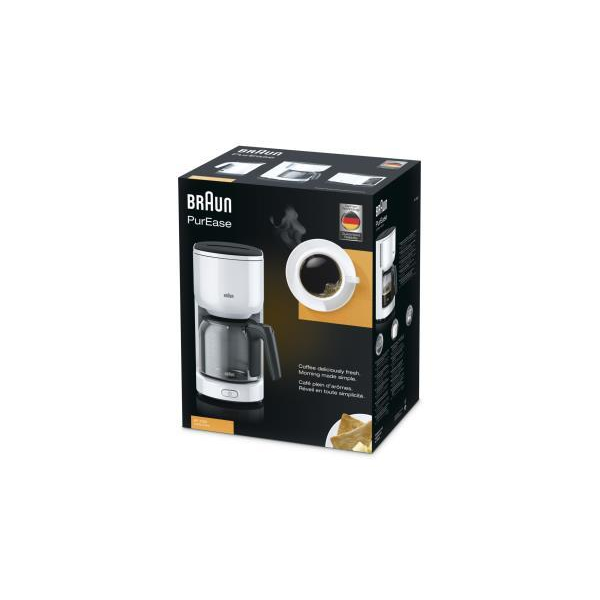 Braun KF 3120 WH Superficie piana Macchina da caffè con filtro Manuale - EUROBABYLON