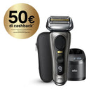 Braun Series 9 Pro+ 9565cc Wet & Dry Rasoio Trimmer Metallico - EUROBABYLON