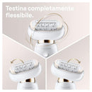 Braun Silk-épil 9 Flex 9-002 - Epilatore Elettrico Donna Bianco/Oro Con Testina Flessibile Per UnEpilazione Più Semplice - EUROBABYLON