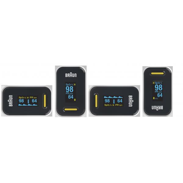 Braun YK-81CEU pulsossimetro Nero, Acciaio inossidabile - EUROBABYLON