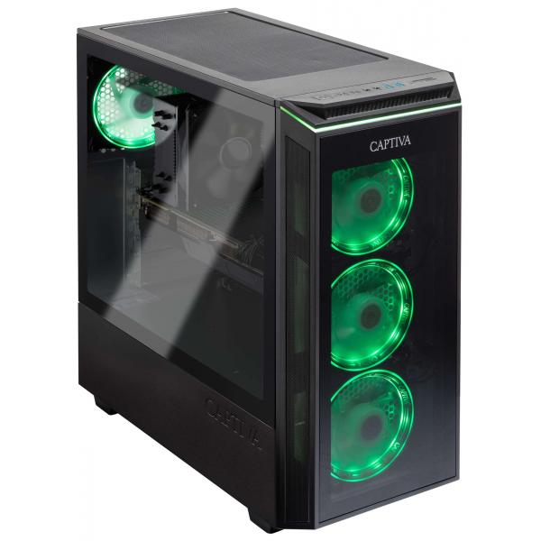 CAPTIVA Highend Gaming R88-738 AMD Ryzen 7 7800X3D 32 GB DDR5-SDRAM 2 TB SSD AMD Radeon RX 9070 XT Windows 11 Home Midi Tower PC Nero - EUROBABYLON