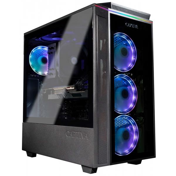 CAPTIVA Highend Gaming R89-506 AMD Ryzen 7 7800X3D 64 GB DDR5-SDRAM 2 TB SSD NVIDIA GeForce RTX 5070 Ti Windows 11 Home Midi Tower PC Nero - EUROBABYLON