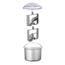 Cuisinart SORBETIARE ICE100E Argento - EUROBABYLON