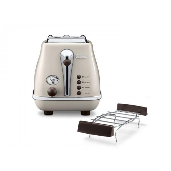 DeLonghi 2103.BG 2 fetta/e 900 W Beige - EUROBABYLON