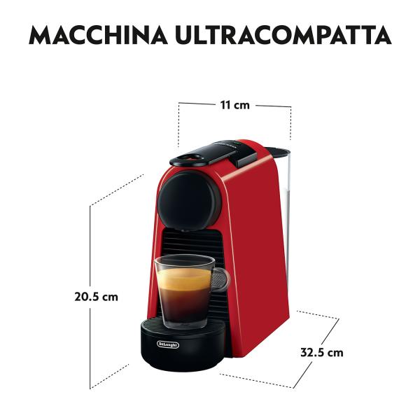 DeLonghi Essenza Mini EN 85.R macchina per caffè Automatica Macchina per caffè a capsule 0,6 L - EUROBABYLON