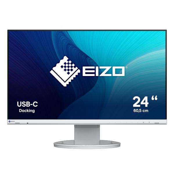 EIZO FlexScan EV2480-WT LED display 60,5 cm (23.8") 1920 x 1080 Pixel Full HD Bianco - EUROBABYLON