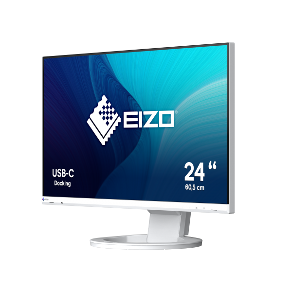 EIZO FlexScan EV2480-WT LED display 60,5 cm (23.8") 1920 x 1080 Pixel Full HD Bianco - EUROBABYLON