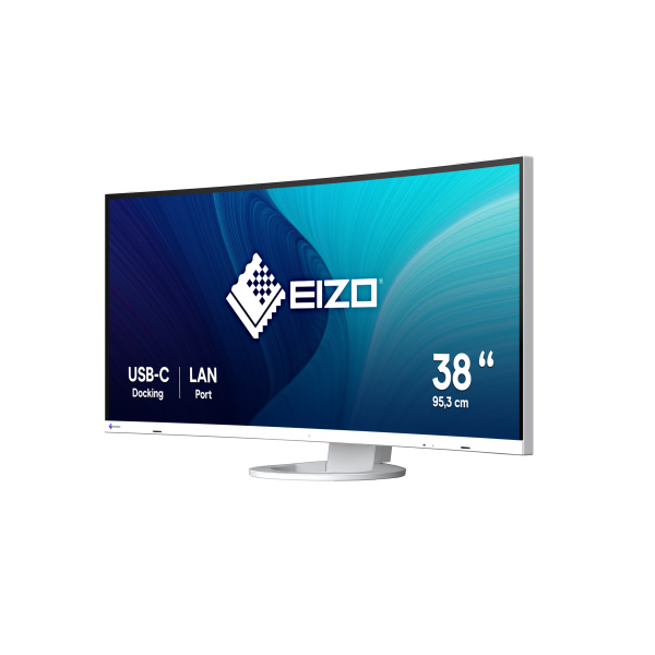 EIZO FlexScan EV3895-WT LED display 95,2 cm (37.5") 3840 x 1600 Pixel UltraWide Quad HD+ Bianco - EUROBABYLON