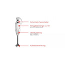 ESGE M 122 De Luxe 0,6 L Frullatore ad immersione 140 W Bianco - EUROBABYLON