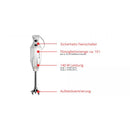 ESGE M 122 S 0,6 L Frullatore ad immersione 140 W Bianco - EUROBABYLON