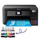 Epson EcoTank ET-2850 stampante multifunzione inkjet 3-in-1 A4, serbatoi ricaricabili alta capacità, 5 flaconi inclusi pari a 14000pag B/N 5200pag colore, Wi-FI Direct, USB - EUROBABYLON