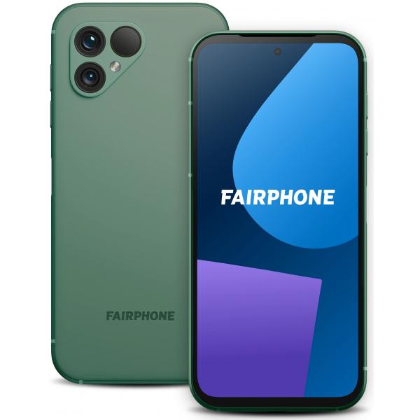 Fairphone 5 16,4 cm (6.46") Doppia SIM Android 13 5G USB tipo-C 6 GB 128 GB 4200 mAh Verde - EUROBABYLON