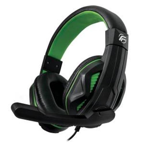 Fenner Tech Cuffie Gaming Soundgame + Microfono PC/Console Green - EUROBABYLON