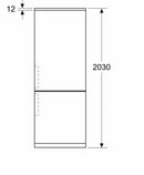 Frigorifero NoFrost 317L Bosch Serie 4 KGN392LBF - EUROBABYLON