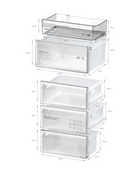 Frigorifero NoFrost 317L Bosch Serie 4 KGN392LBF - EUROBABYLON