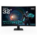 GIGABYTE GS32QCA 31,5" Monitor Gaming Curvo QHD - 2560 x 1440, 180Hz, 1ms, 250 cd/m, FreeSync, HDR Ready, HDMI 2.0, Displayport 1.4 - EUROBABYLON