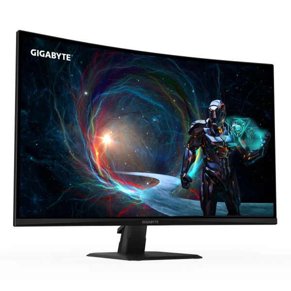 GIGABYTE GS32QCA 31,5" Monitor Gaming Curvo QHD - 2560 x 1440, 180Hz, 1ms, 250 cd/m, FreeSync, HDR Ready, HDMI 2.0, Displayport 1.4 - EUROBABYLON
