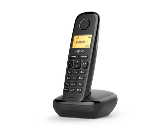 GIGASET WIRELESS PHONE A170 TRIO BLACK (L36852-H2802-D211) - EUROBABYLON